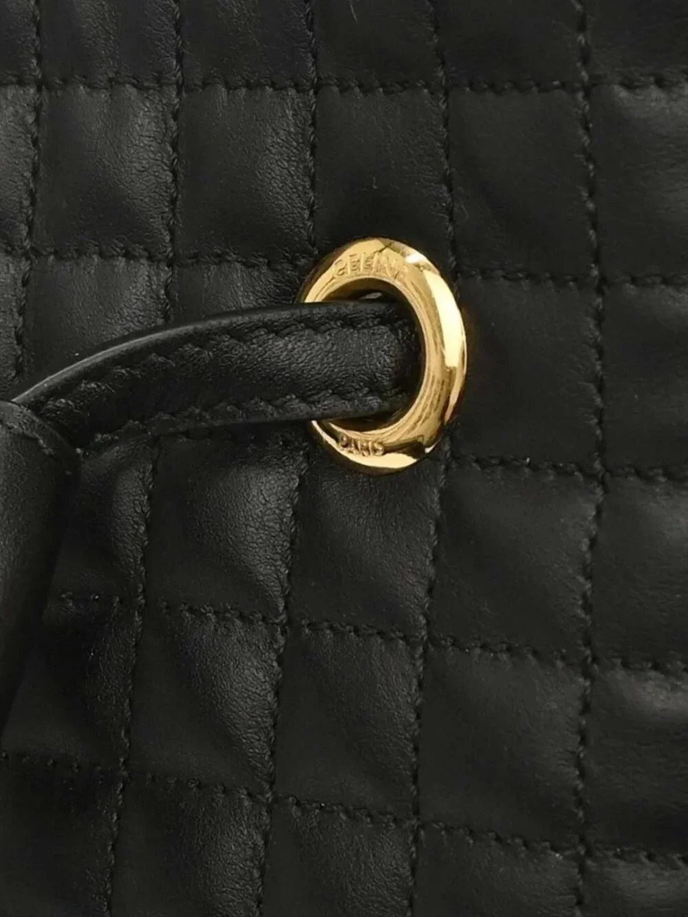 Celine Black Leather